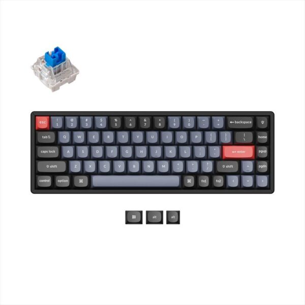 mehanicka tastatura gaming keychron k6 pro qmk 65% black
