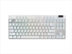 gaming tastatura mehanicka logitech g pro x white lightspeed wireless rgb svetlo