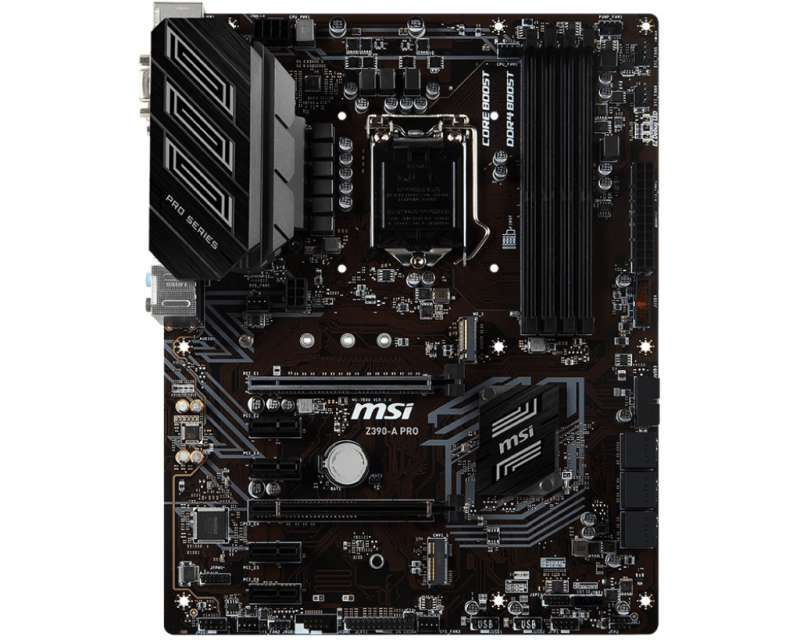 maticna ploca mb msi z390 a pro lga1151