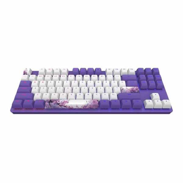 gaming mehanicka tastatura dark project 87 violet tkl rgb