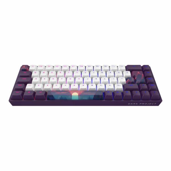 gaming mehanicka tastatura dark project dpp68 sunrise 65% rgb