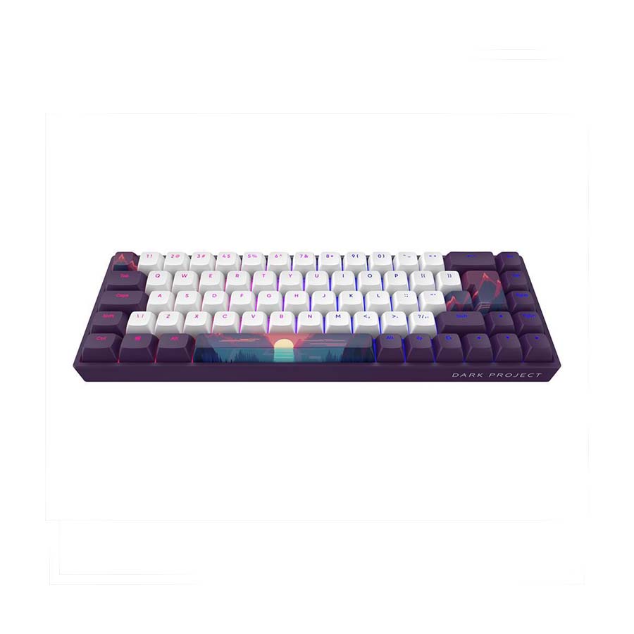 gaming mehanicka tastatura dark project dpp68 sunrise 65% rgb