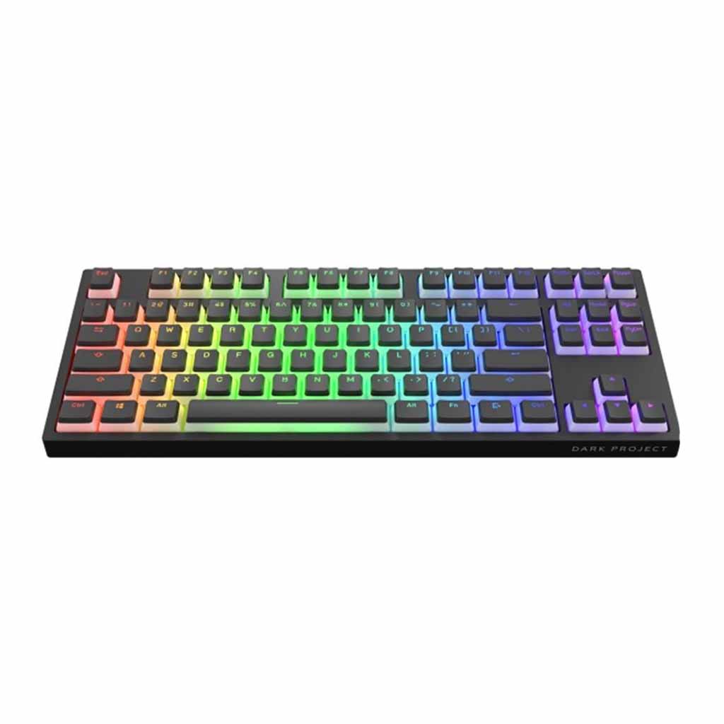 gaming mehanicka tastatura dark project KD87A pudding crna TKL rrgb