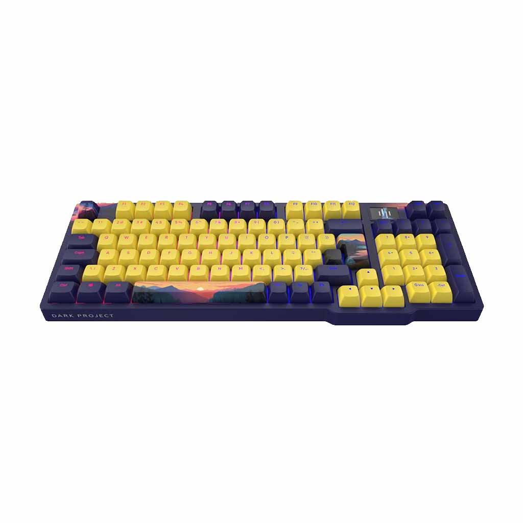 gaming mehanicka tastatura rdark project kd98a sunset 96% rgb