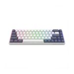 gaming mehanicka tastatura dark project kd68b bela so plavo 65%