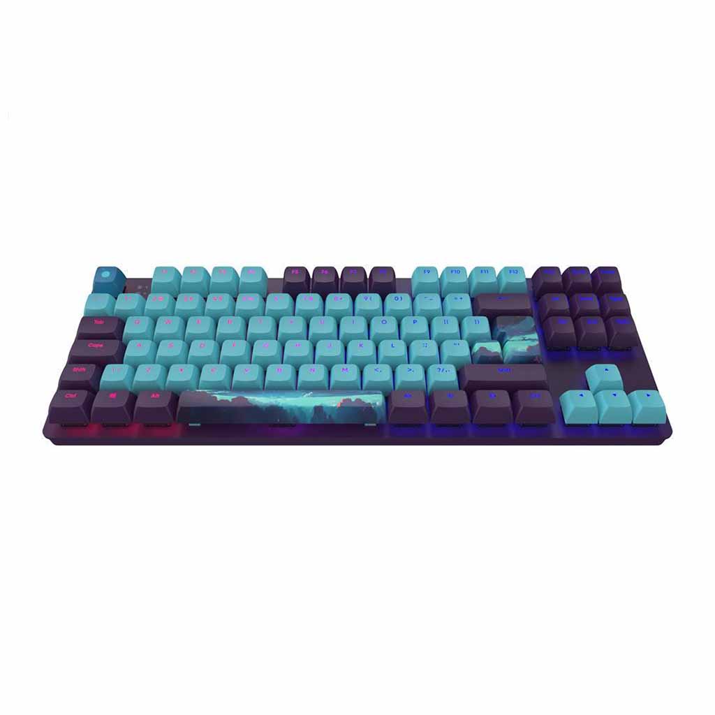 gaming mehanicka tastatura dark project 87 night sky tkl rgb