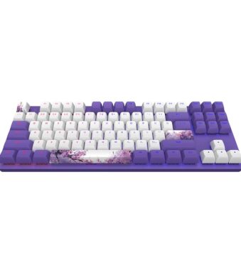 gaming mehanicka tastatura dark project 87 violet tkl rgb