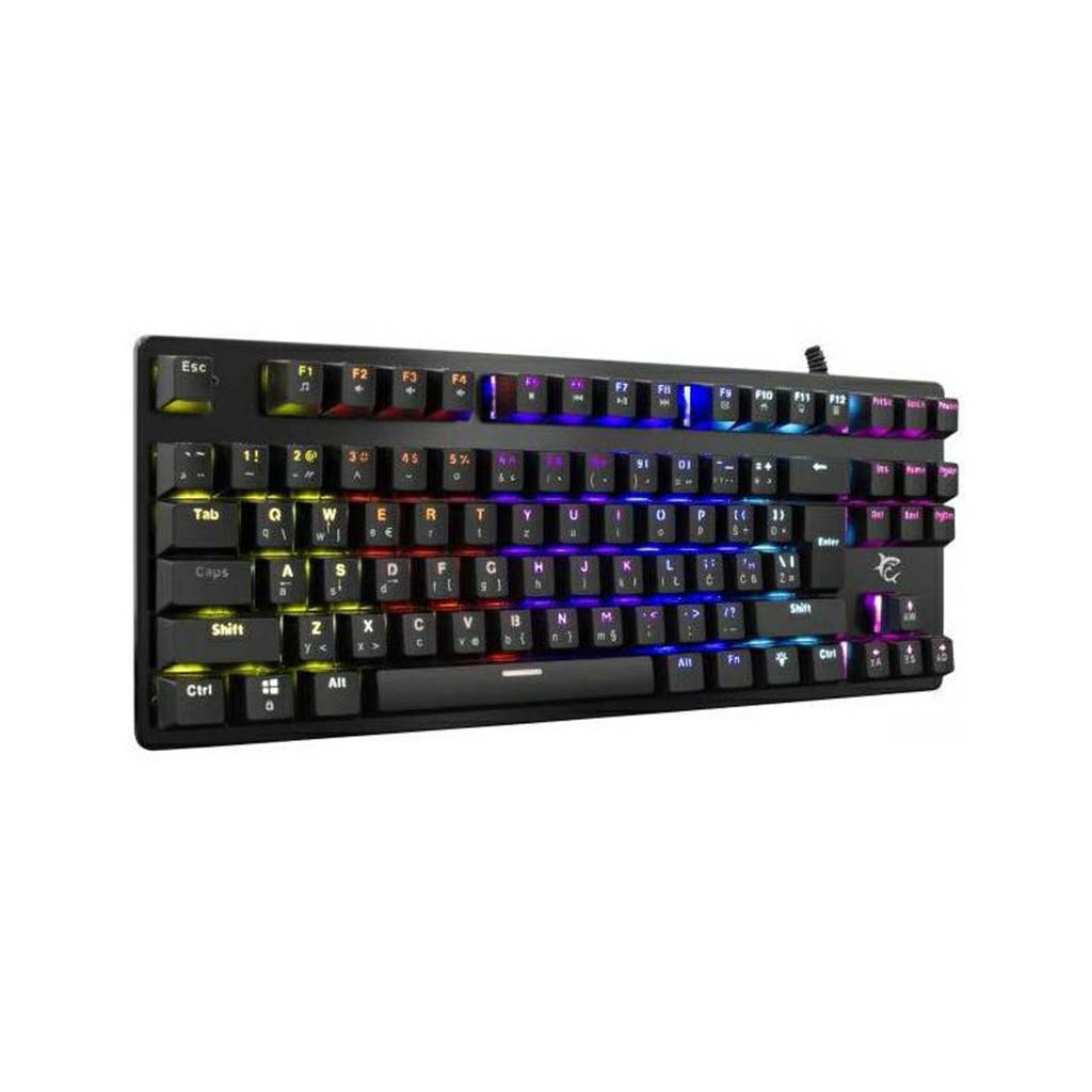 gaming mehanicka tastatura spartan metal rgb crna