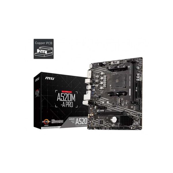 maticna ploca msi a520m-a pro ddr4