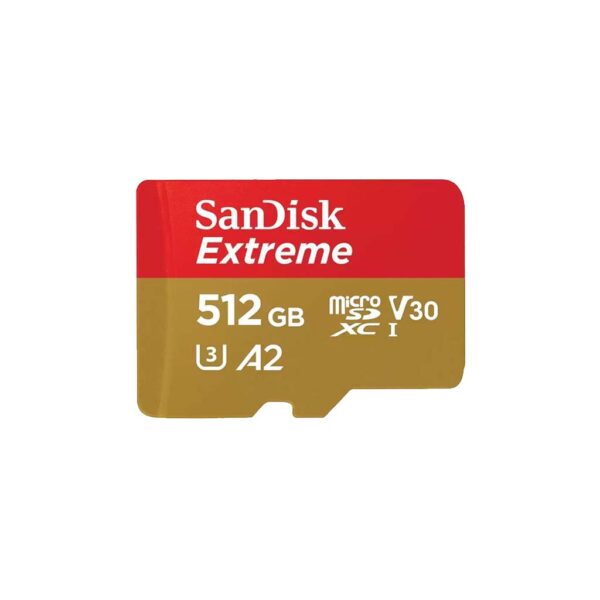 memoriska karticka micro sandisk 512gb extreme