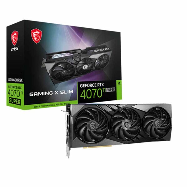 graficka karta msi geforce rtx 4070 ti super gaming x slim crna