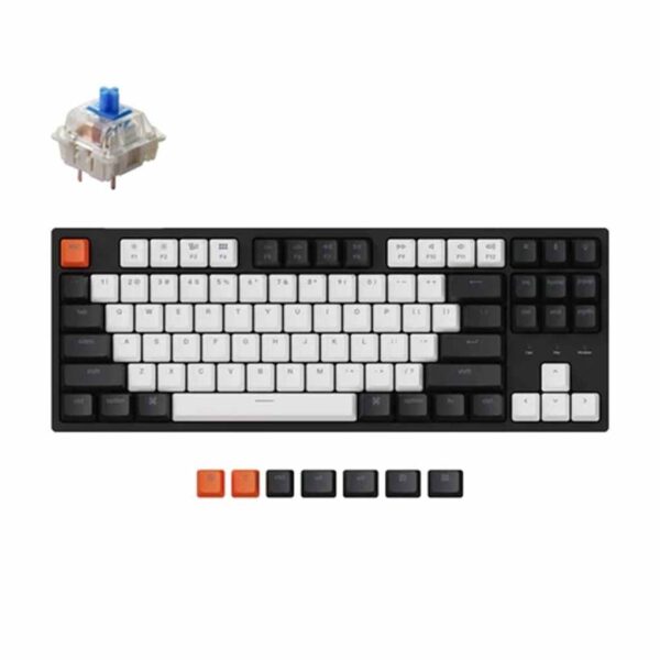 mehanicka tastatura keychron c1 rgb led blue switch