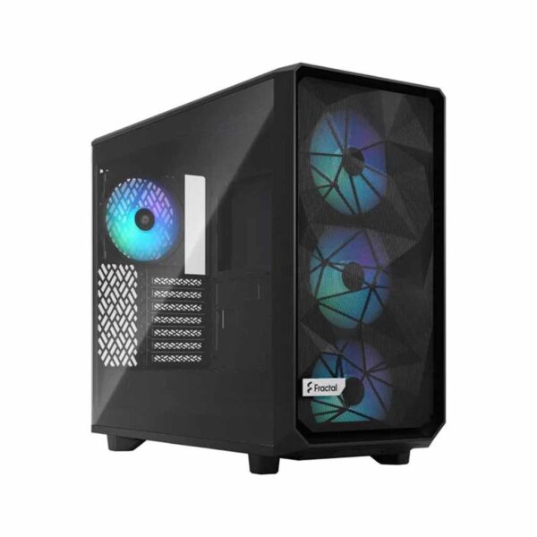 kukiste fractal design e-atx mid-tower meshify 2 lite crno