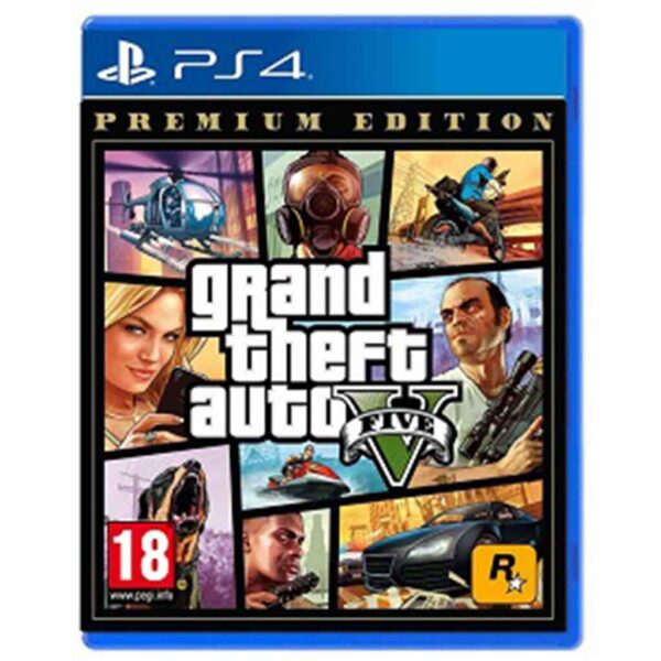 igra za konzola ps4 gta V premium edicija