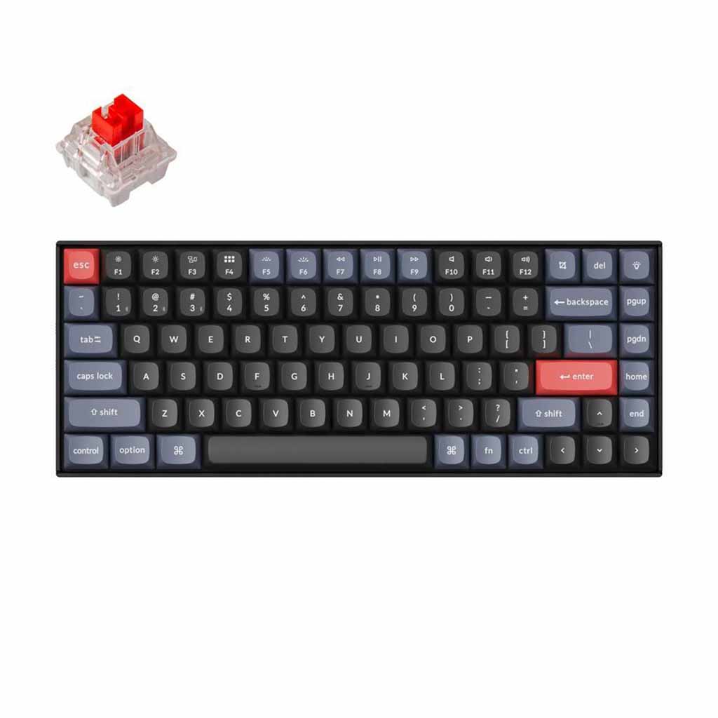 mehanicka tastatura keychron k2 pro led 75% red switch