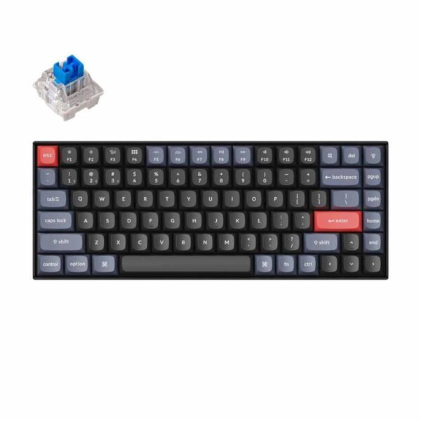 mehanicka tastatura keychron k2 pro led 75% blue switch