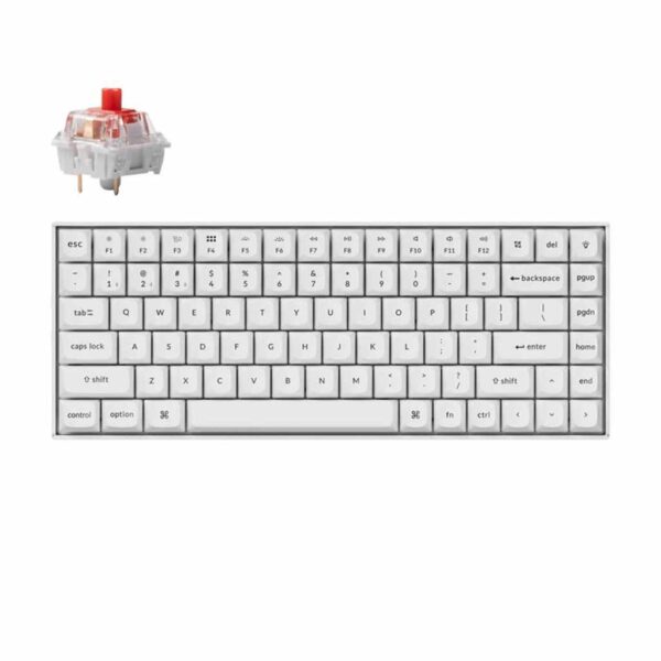 mehanicka tastatura keychron k2 pro rgb led 75% red switch