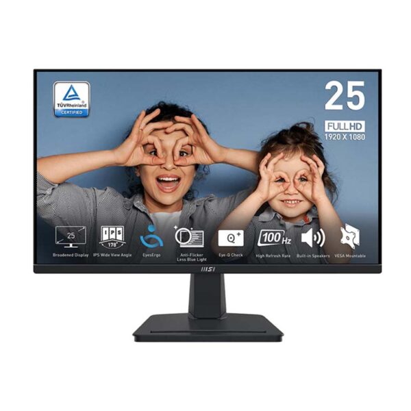 monitor 24.5inch msi pro mp251 ips 100hz fhd