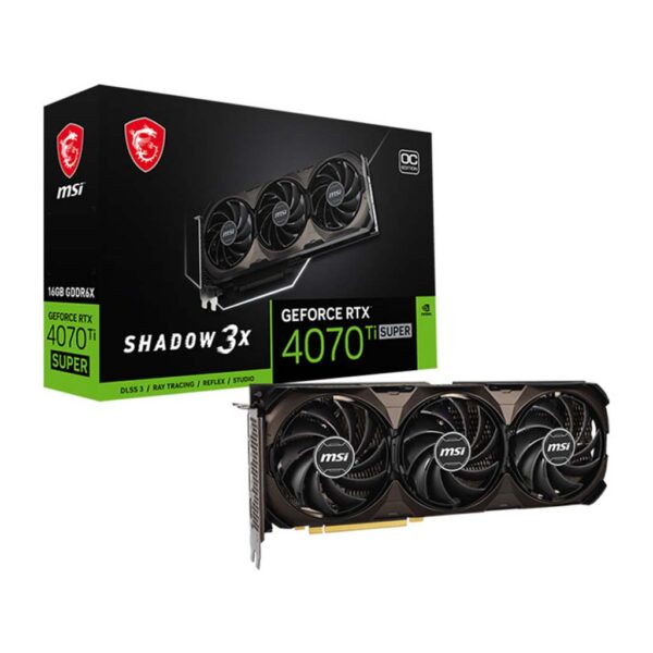 gaming graficka karta msi geforce rtx 4070 ti super 16gb shadow