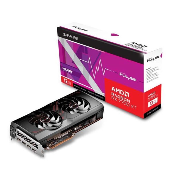 gaming grafcka karta sapphire pulse 7700 xt 12gb