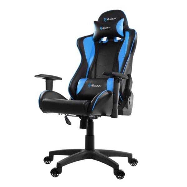 gaming stolica arozzi mezzo v2 crno so plavo