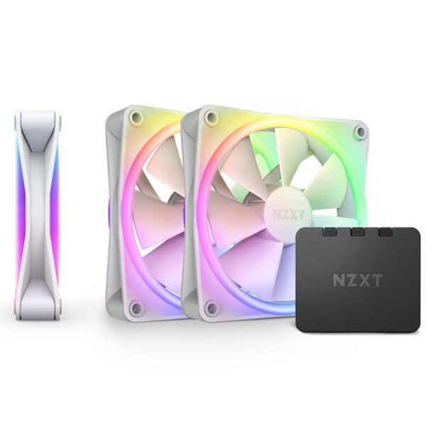 kuleri 120mm nzxt rgb core duo beli so kontroler