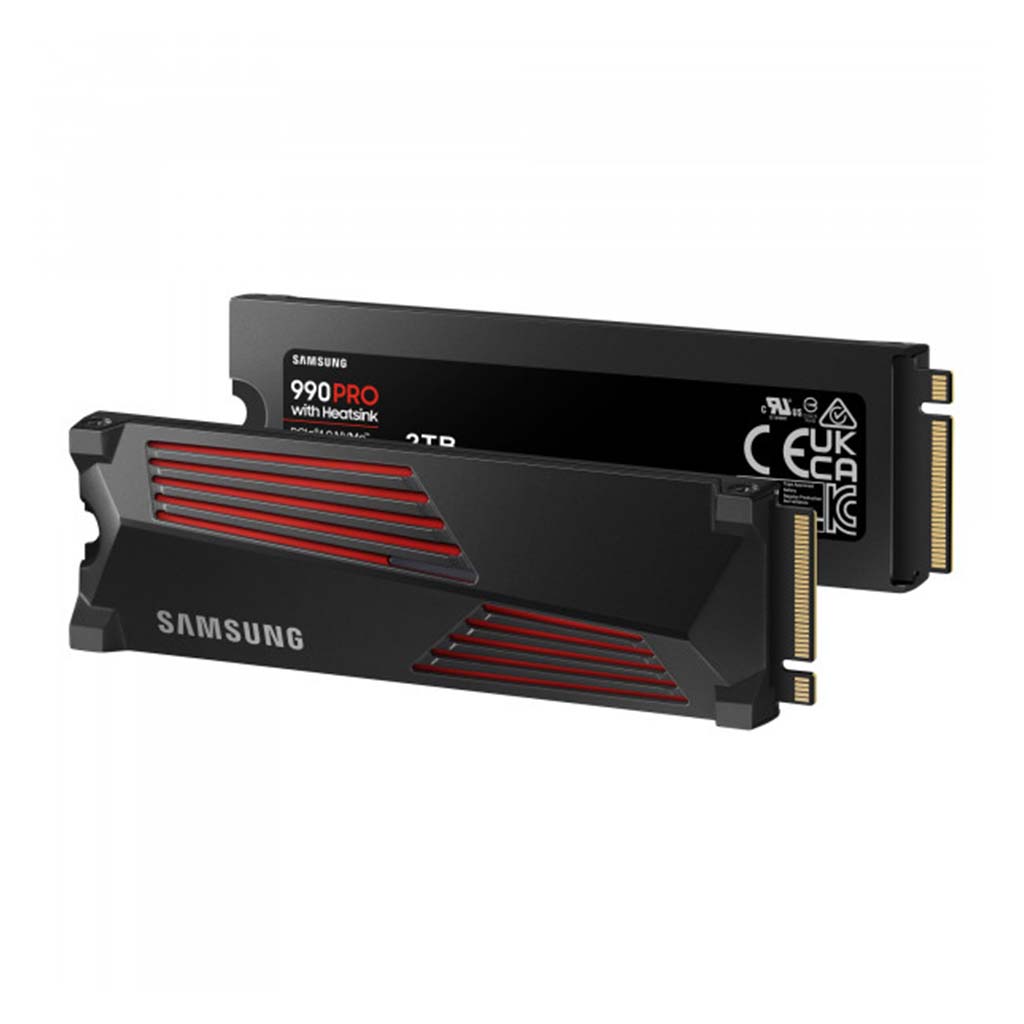 hard disk ssd samsung 2tb 990 pro heatsink