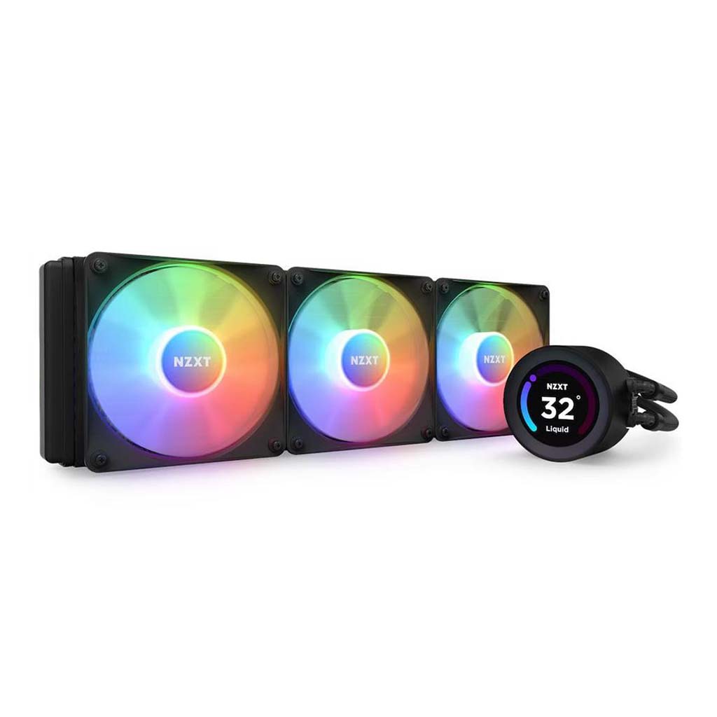 vodeno ladenje nzxt kraken 360 elite rgb crno