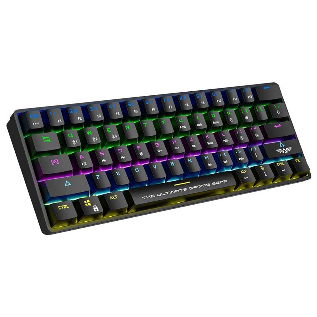 gaming tastatura armaggeddon rgb crna