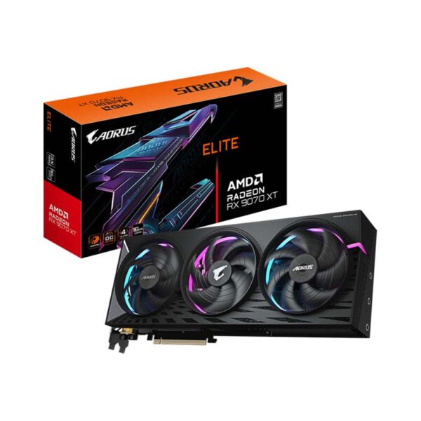 gaming graficka karta gigabyte radeon rx 9070 xt aorus elite