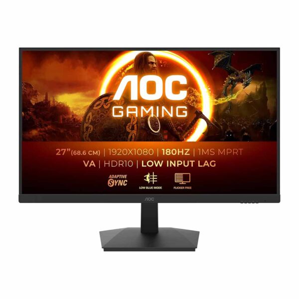 gaming monitor aoc fullhd led 27g15n2 27inch 180hz