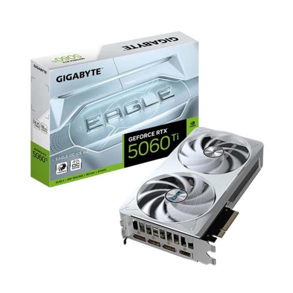 gaming graficka karta gigabyte geforce rtx 5060 ti eagle oc ice 8gb bela