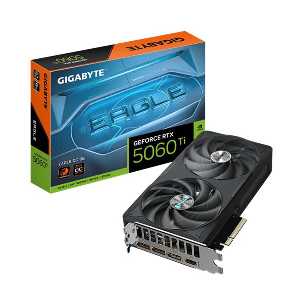 gaming graficka karta gigabyte geforce rtx 5060 ti eagle oc 8gb crna