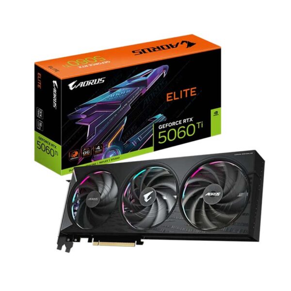 gaming graficka karta gigabyte aorus geforce rtx 5060 ti elite 16gb crna