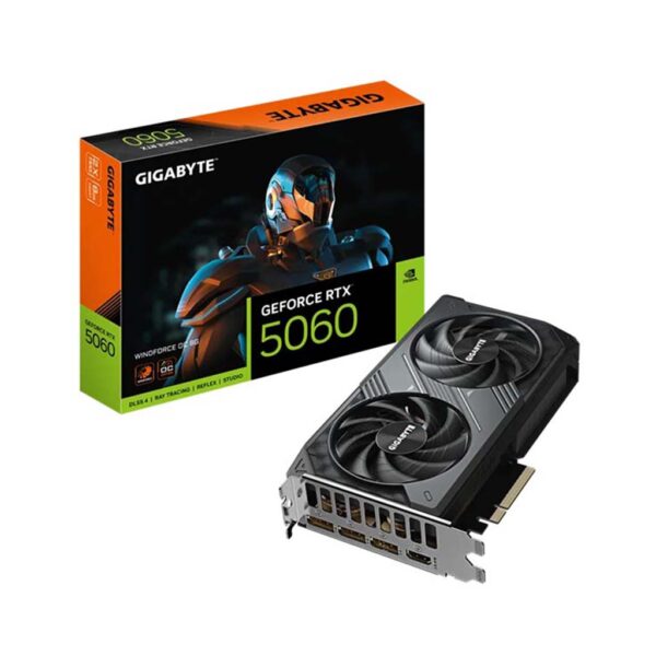 gaming graficka karta gigabyte geforce rtx 5060 windforce oc 8gb crna