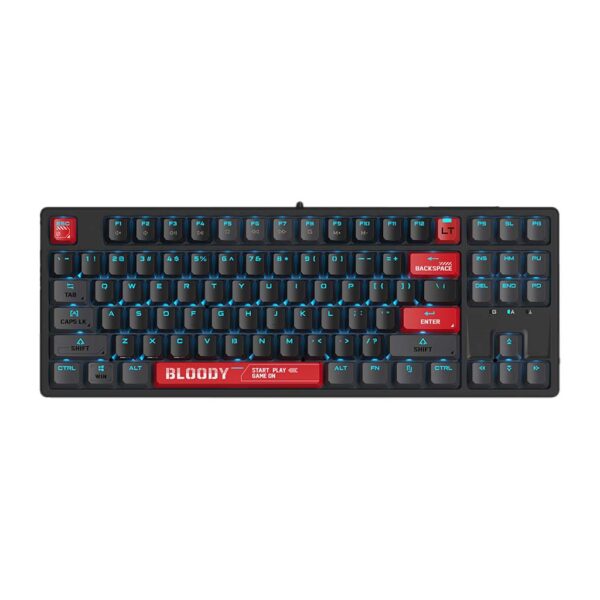 gaming tastatura a4 bloody rgb crna