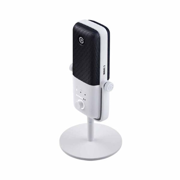 gejming mikrofon elgato wave 3 bel
