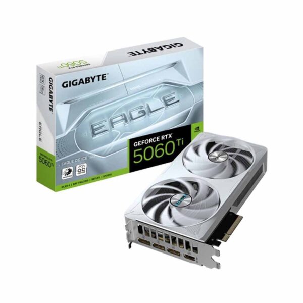 gaming graficka karta gigabyte rtx 5060 ti eagle ice oc bela