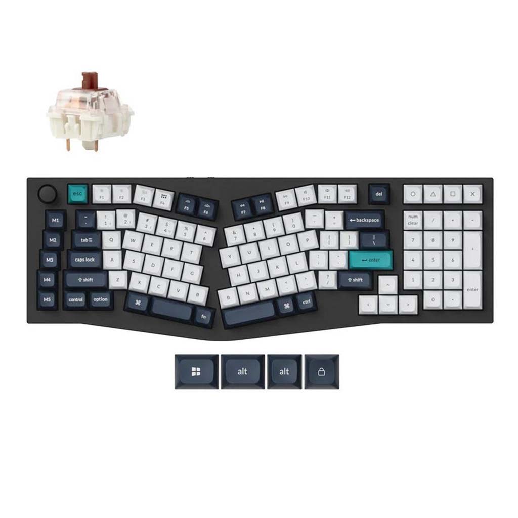 mehanicka tastatura keychron q13 max aluminium rgb led fullsize