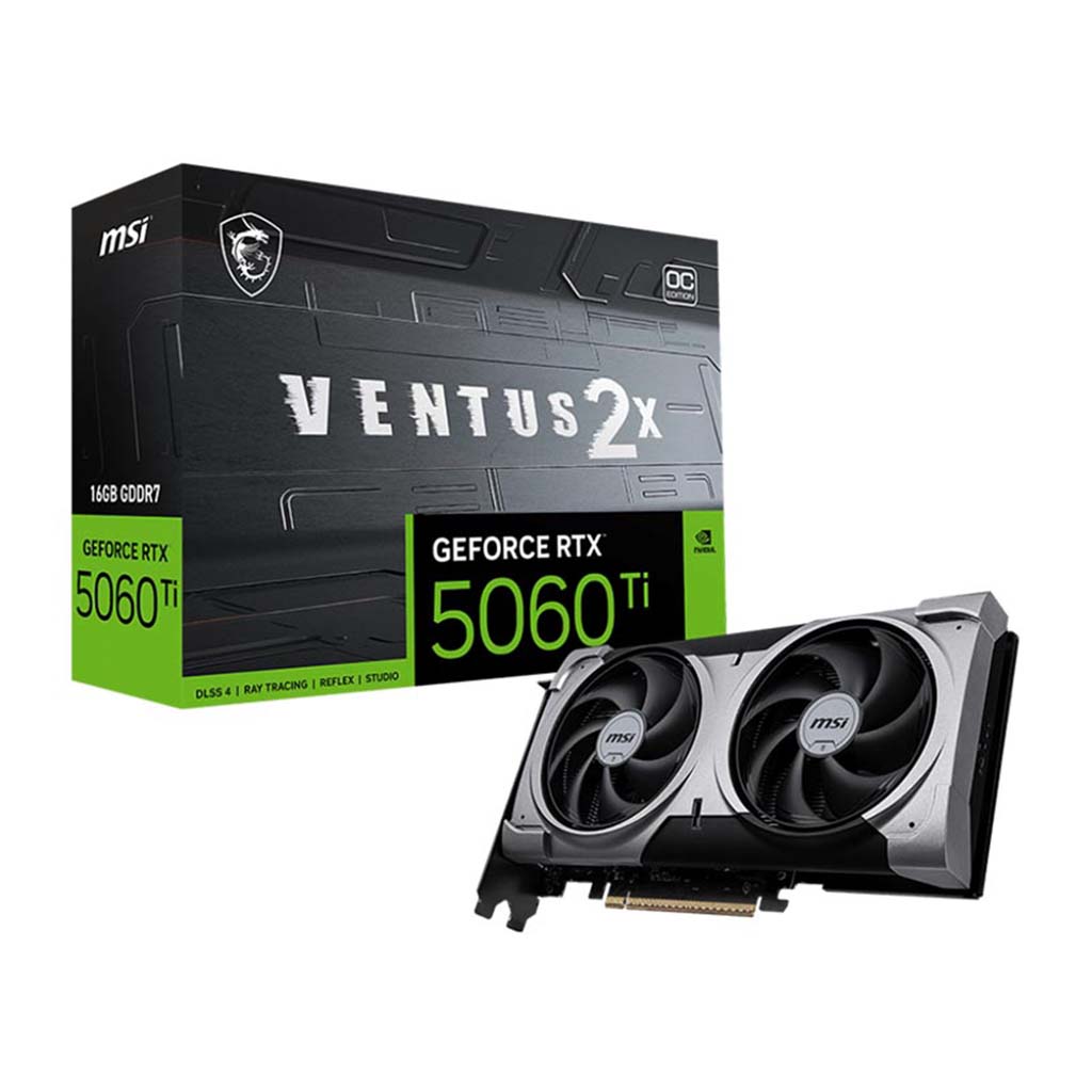 gaming graficka karta msi geforce rtx 5060 ti ventus 2x oc
