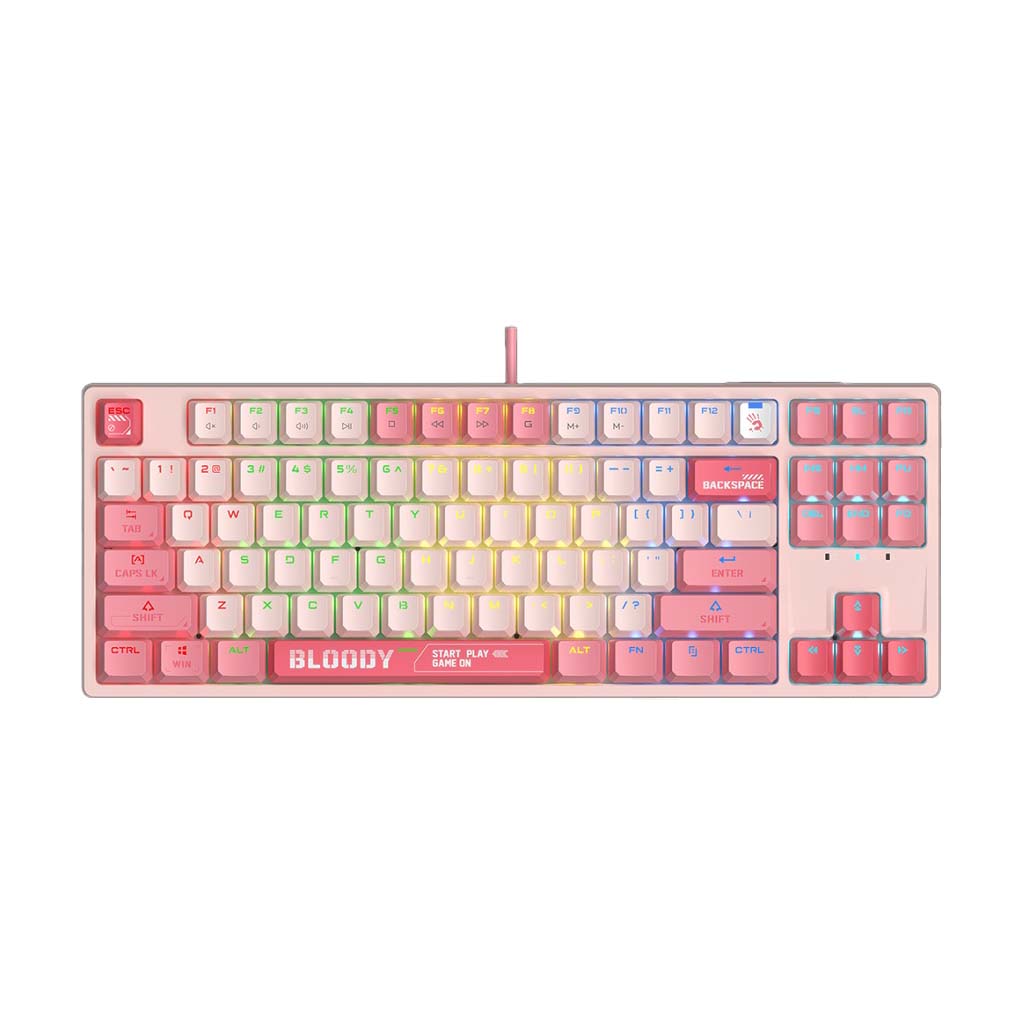 gaming tastatura a4 bloody mehanicka rgb