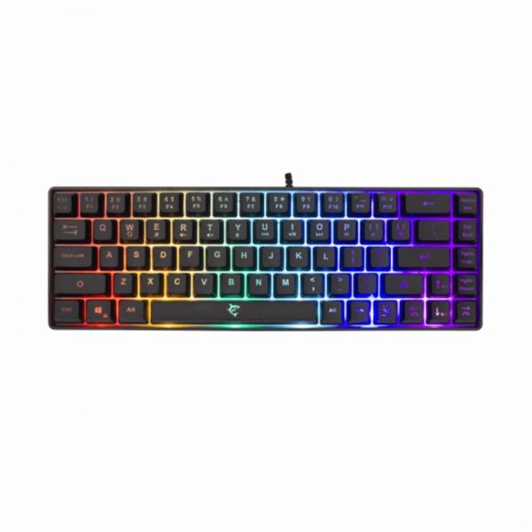 gaming mehanicka tastatura white shark ronin 60% rgb crna