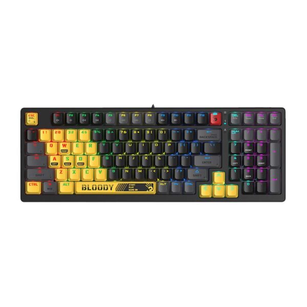 tastatura a4 bloody gaming s98 mehanicka rgb sports lime