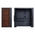 kukiste atx midi tower case sama sv-05 crno argb drvo