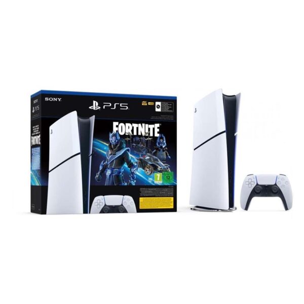 sony playstation 5 slim edition fortnite cobalt star 1tb