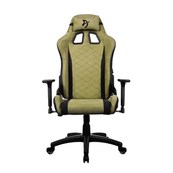 gaming stolica arozzi avanti softfabric zelena