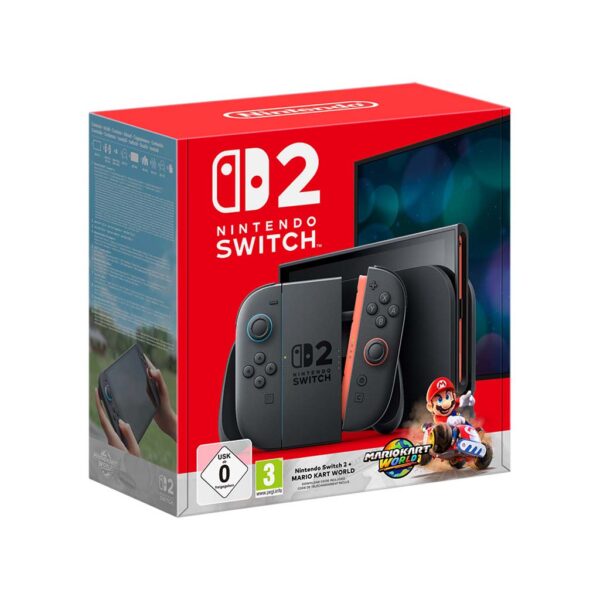 konzola za igranje nintendo switch 2 black eu crvena/plava