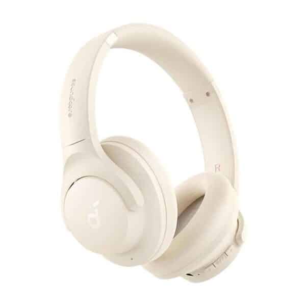 bezicni slusalki anker soundcore q20i beli
