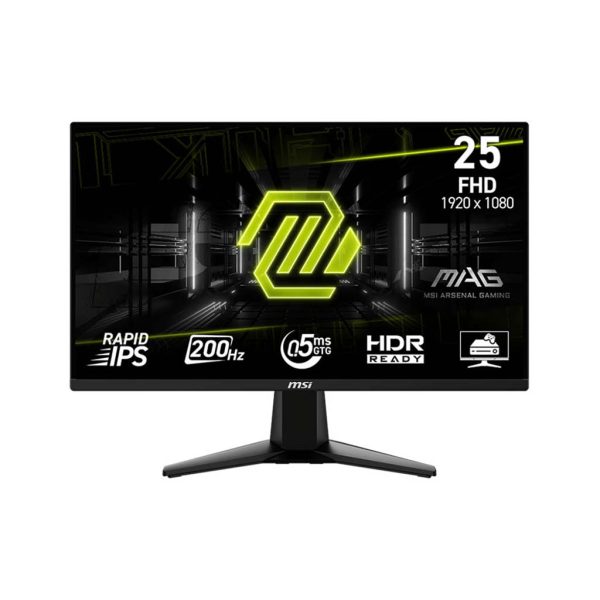 gaming monitor 25 inch msi mag 255f e20 gaming rapid ips 200hz