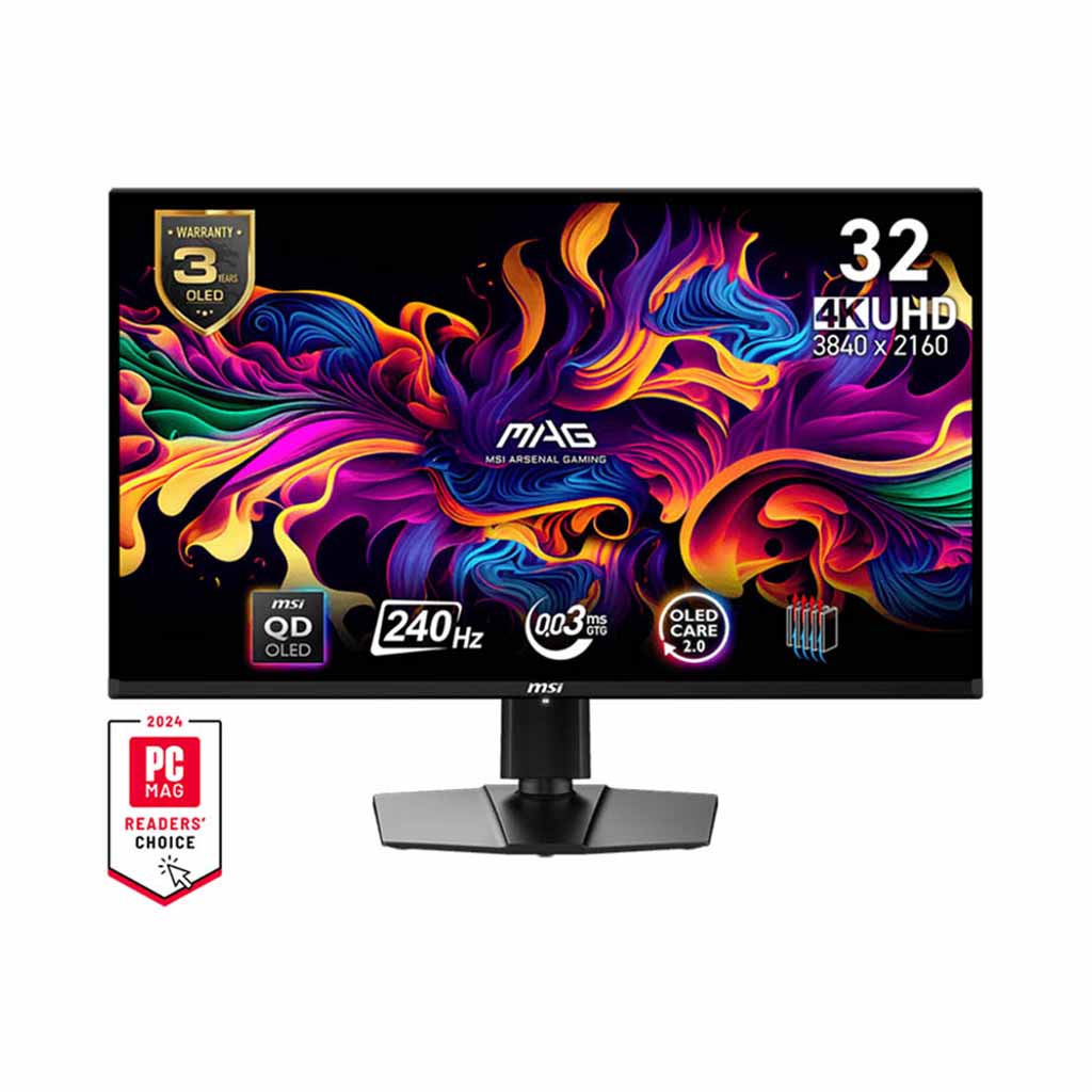monitor 32 inch msi mag 321upx qd-oled 420hz 0.03ms